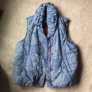 Pilcro and the Letterpress denim vest